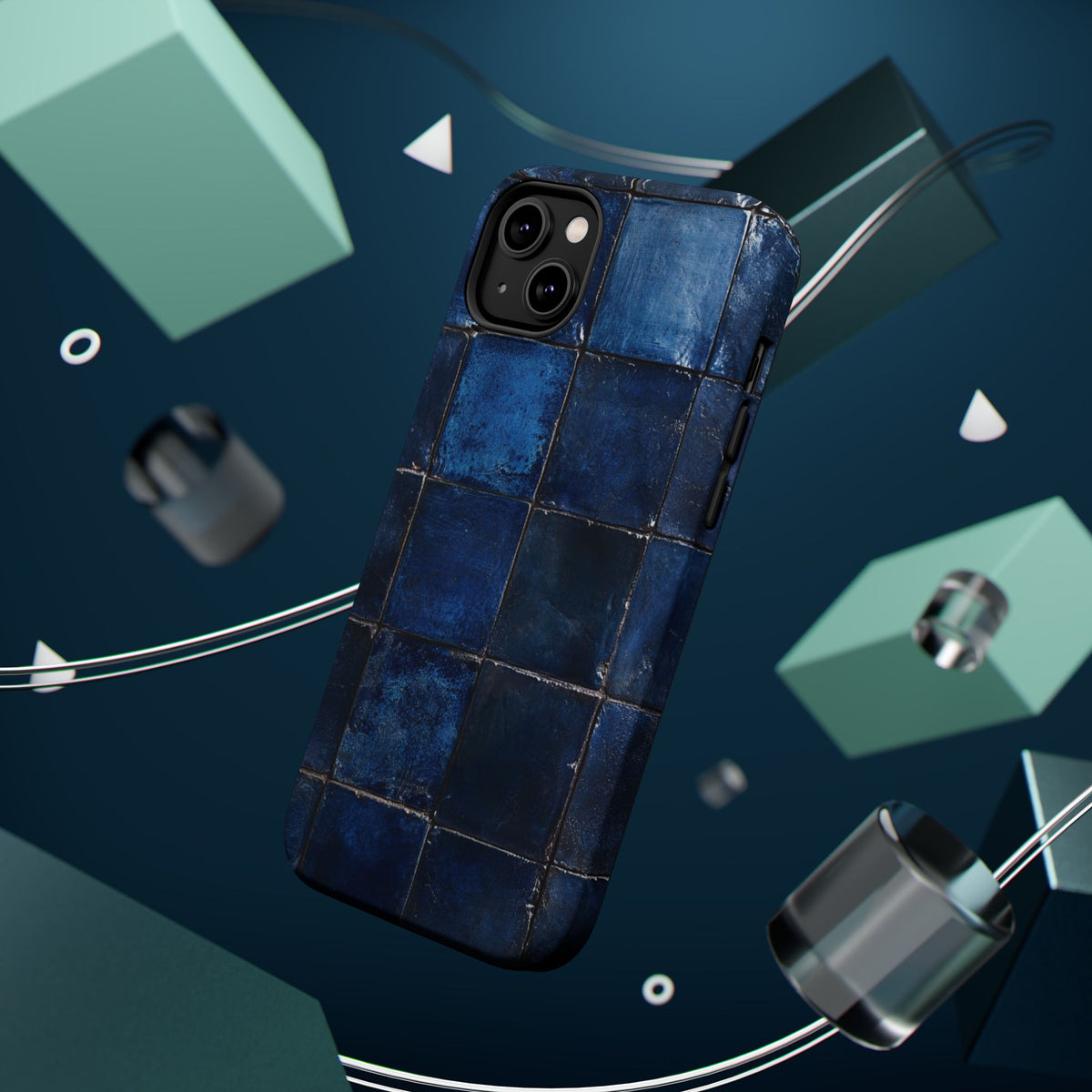 Navy Zellige Tiles
