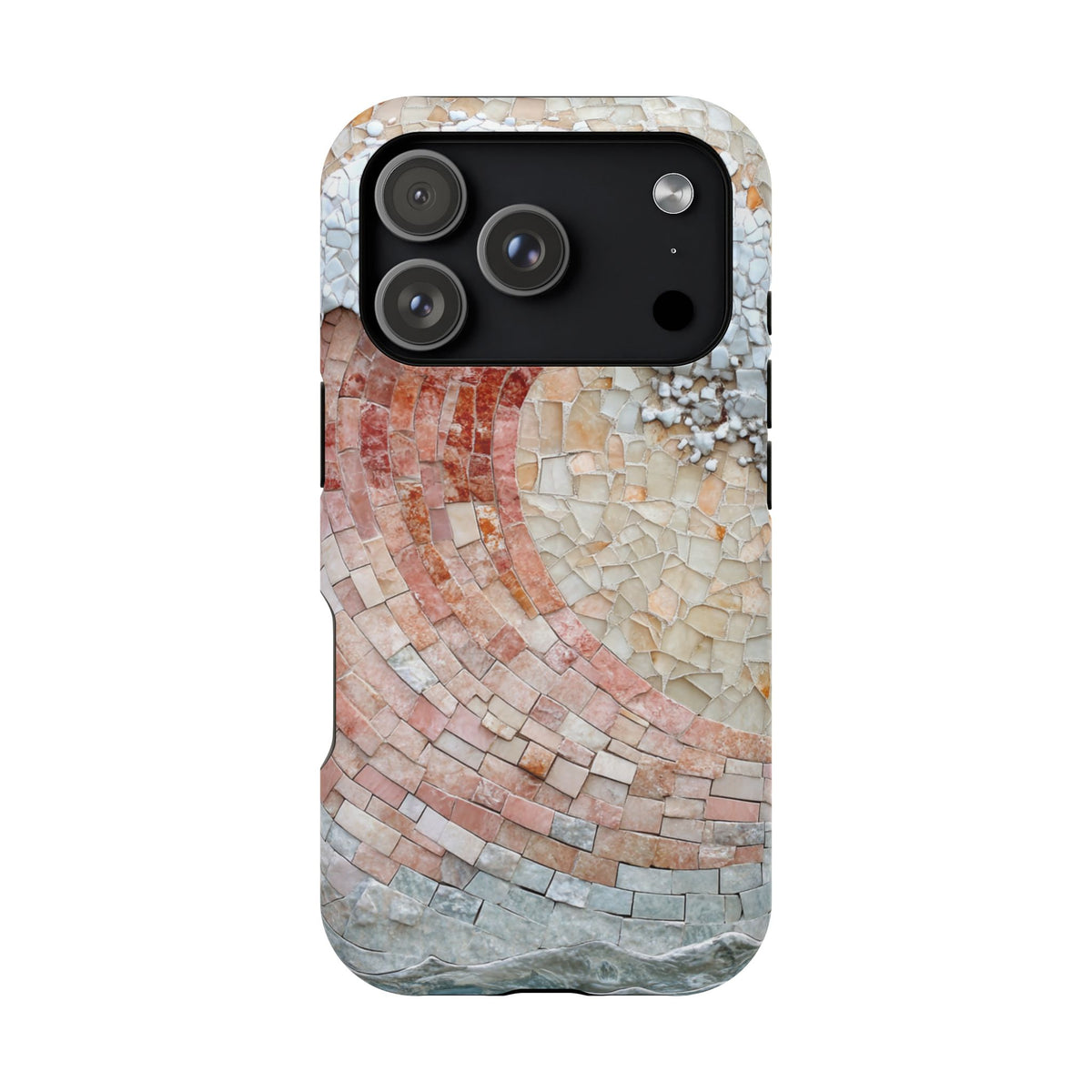 Artistic Red Wave Magnetic Impact Phone Case