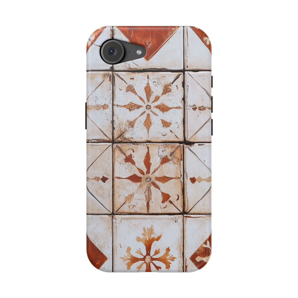 Red Portuguese Azulejo Tiles