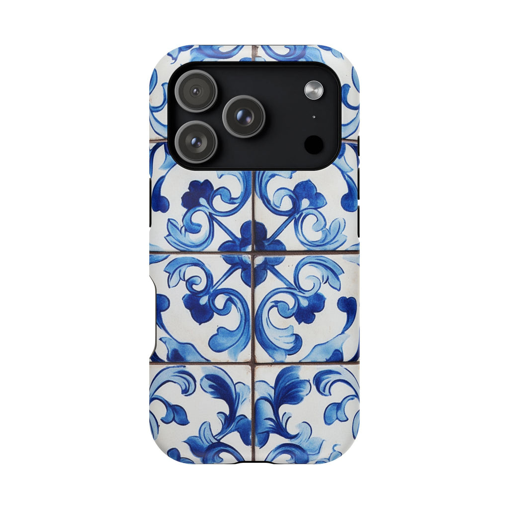 Cerulean Portuguese Azulejo Tiles