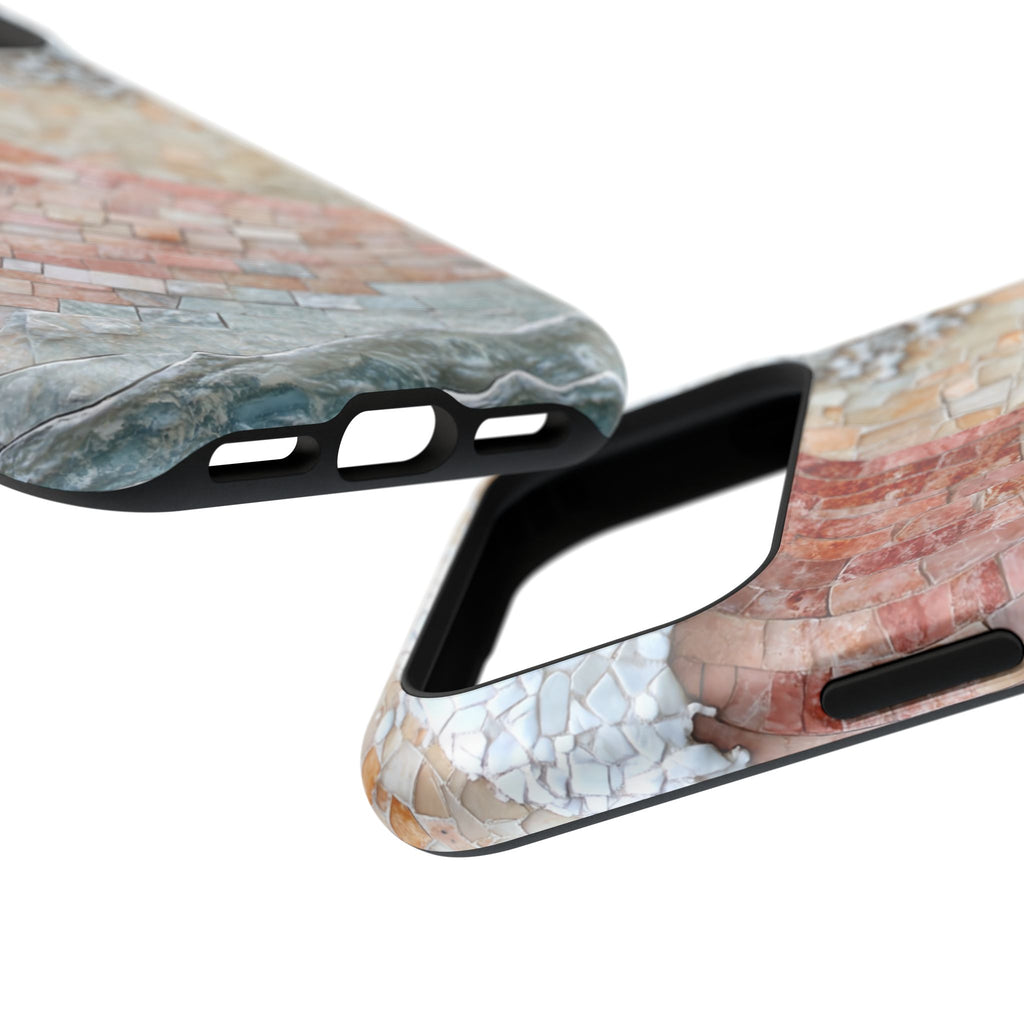 Artistic Red Wave Magnetic Impact Phone Case