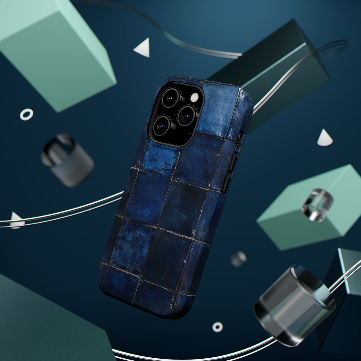 Navy Zellige Tiles