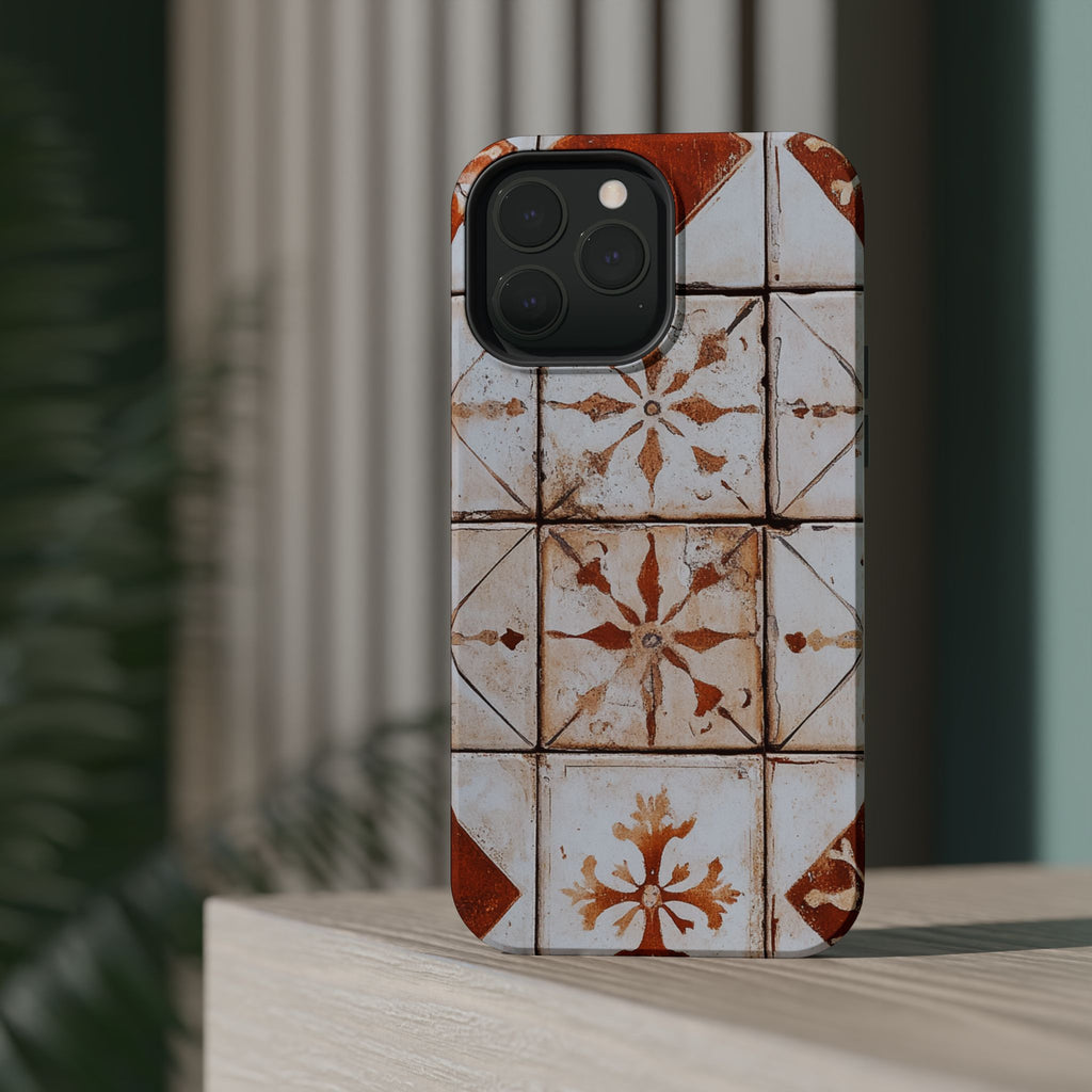 Red Portuguese Azulejo Tiles